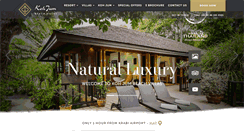 Desktop Screenshot of kohjumbeachvillas.com